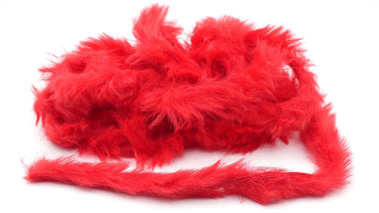 Moonlit Faux Hare Zonkers - Synthetic Rabbit Strips