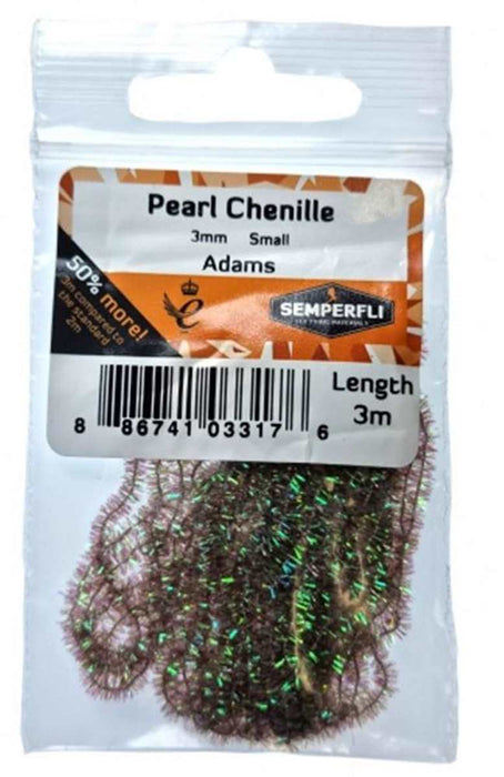 Semperfli Pearl Chenille 1mm - 8mm Medium