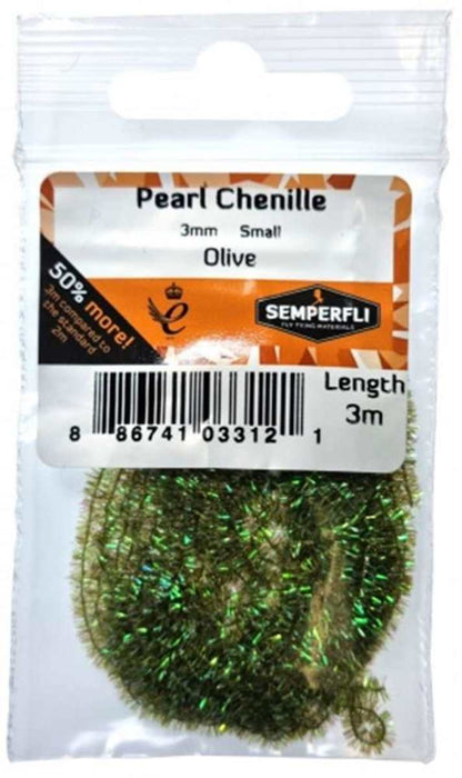 Semperfli Pearl Chenille 1mm - 8mm Medium