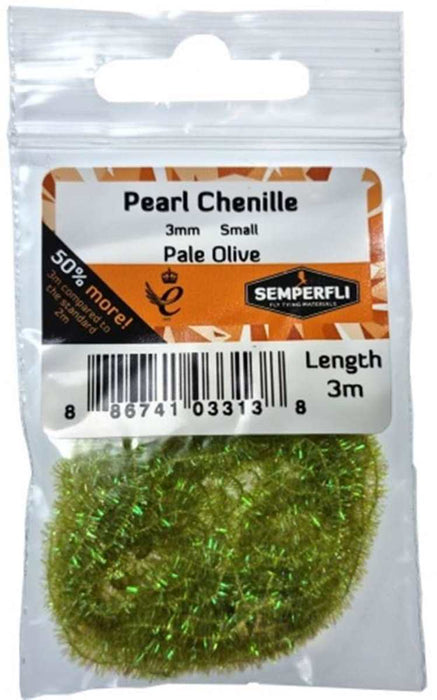 Semperfli Pearl Chenille 1mm - 8mm Medium