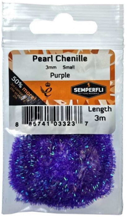 Semperfli Pearl Chenille 1mm - 8mm Medium