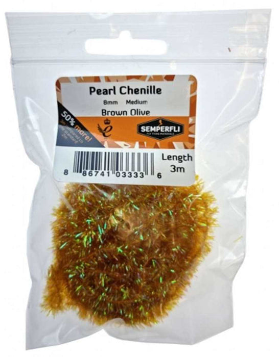 Semperfli Pearl Chenille 1mm - 8mm Medium