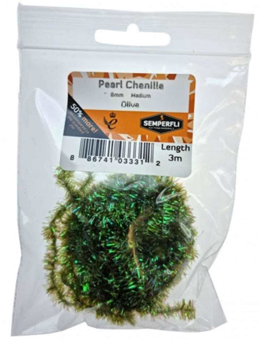 Semperfli Pearl Chenille 1mm - 8mm Medium