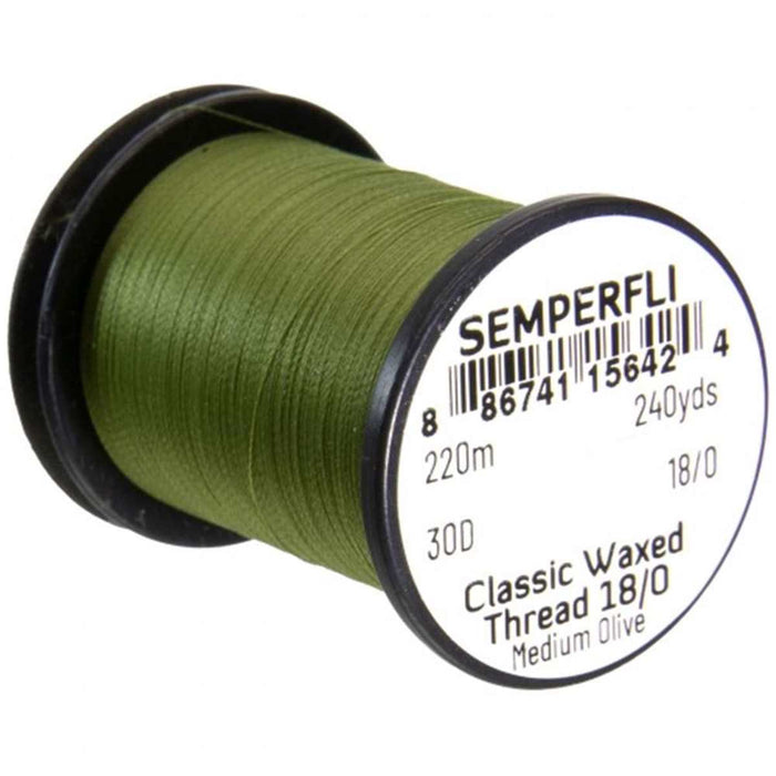 Semperfli Classic Waxed Thread 18/0 (30 Denier)