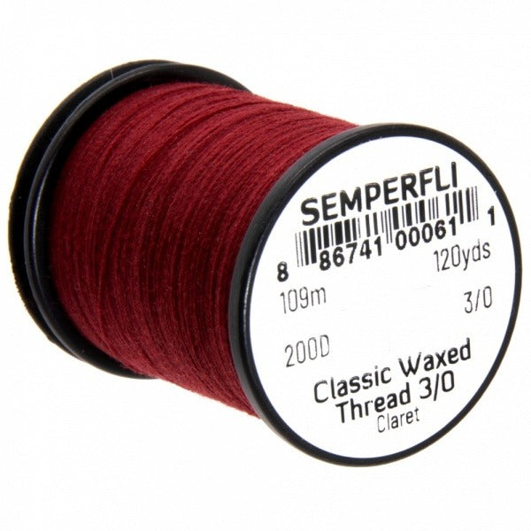 Semperfli Classic Waxed Thread Big Game 3/0 (200 Denier)