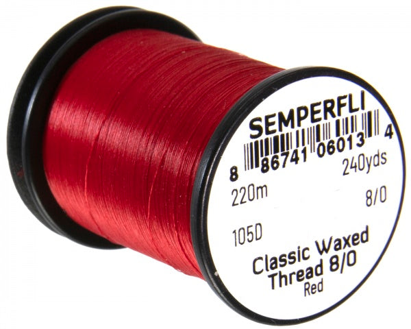 Semperfli Classic Waxed Thread 8/0 (105 Denier)