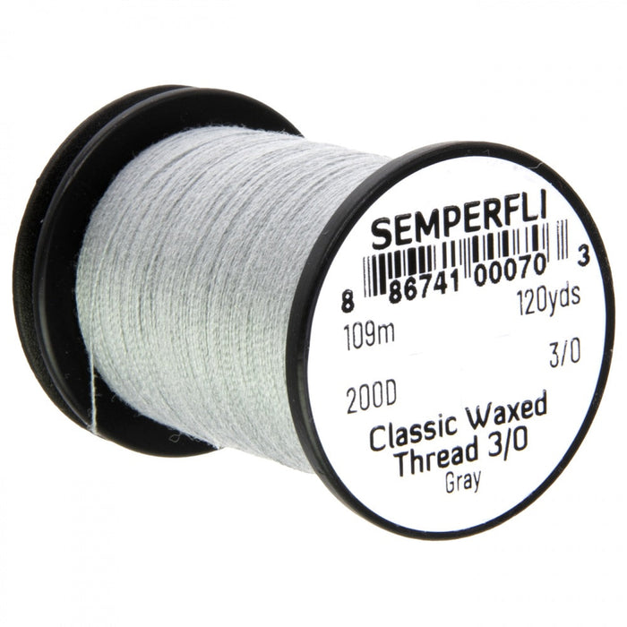 Semperfli Classic Waxed Thread Big Game 3/0 (200 Denier)