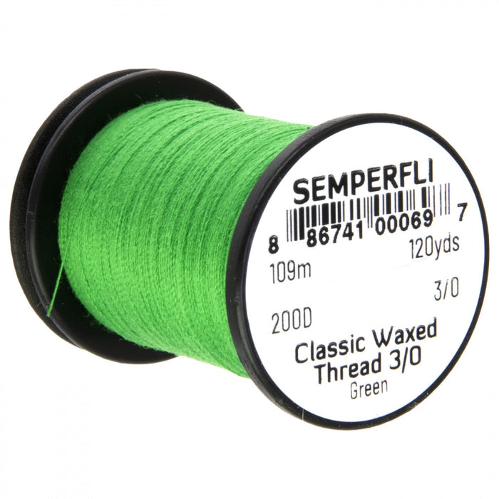 Semperfli Classic Waxed Thread Big Game 3/0 (200 Denier)