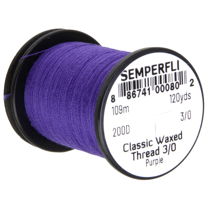 Semperfli Classic Waxed Thread Big Game 3/0 (200 Denier)