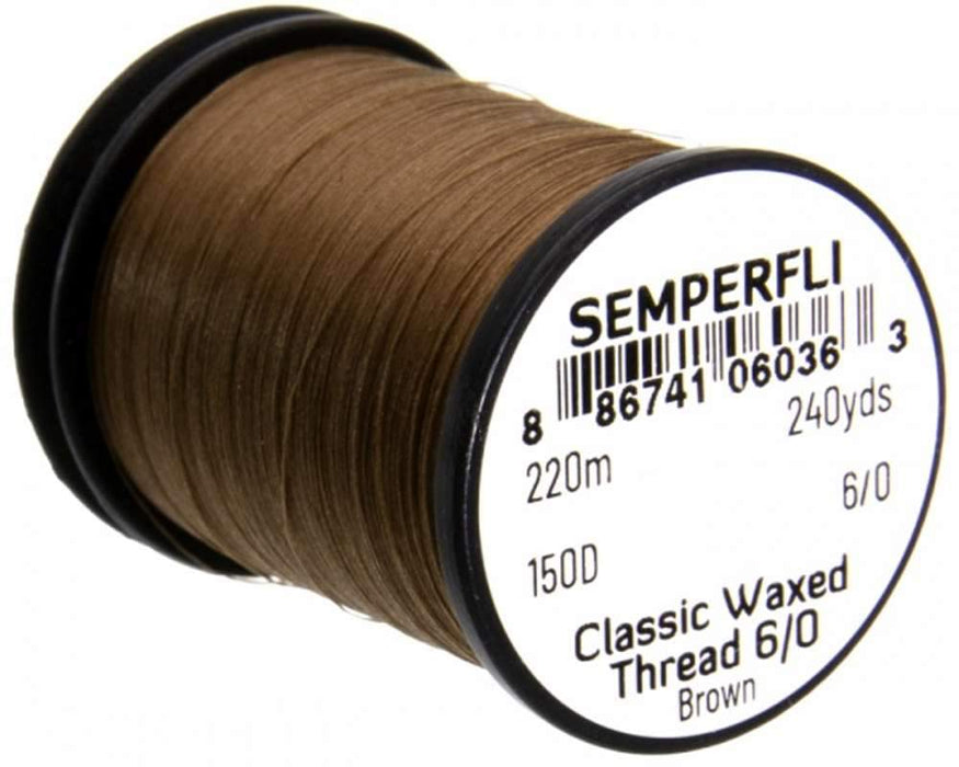 Semperfli Classic Waxed Thread Big Game 3/0 (200 Denier)