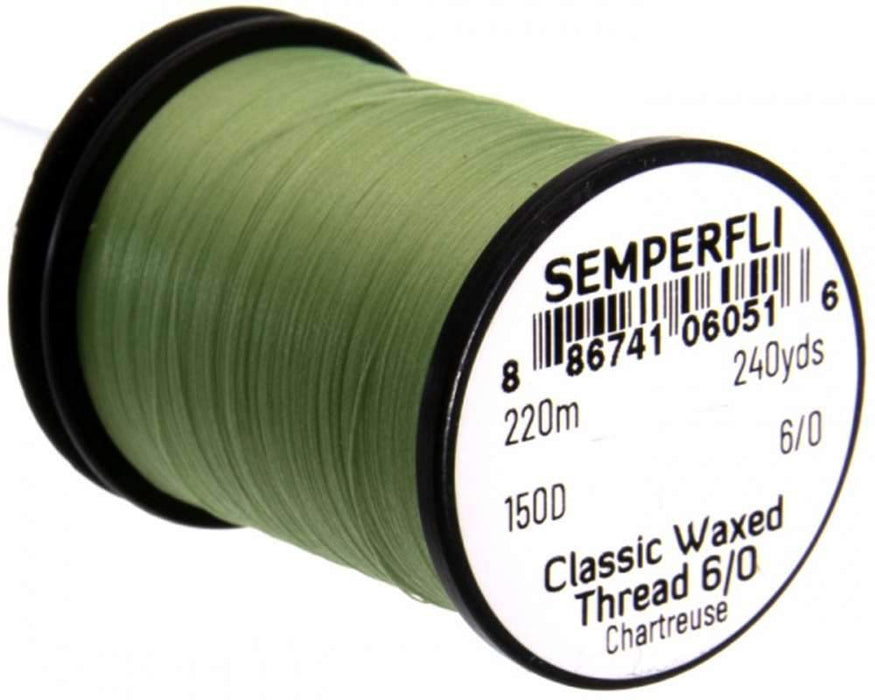 Semperfli Classic Waxed Thread Big Game 3/0 (200 Denier)