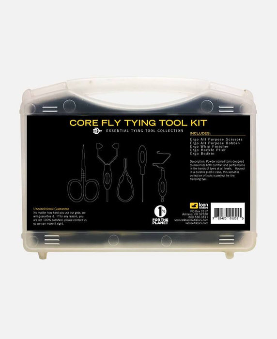 Loon Core Fly Tying Tool Kit - Black