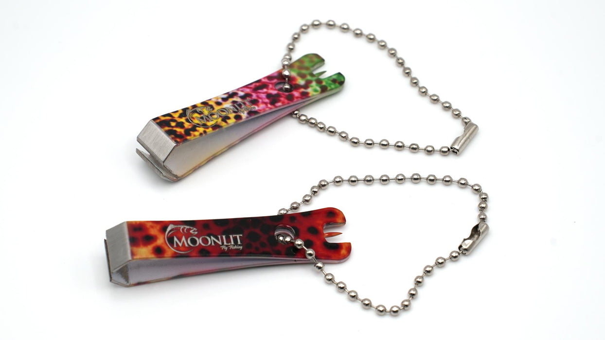Trout Skin Line Nipper w/ Eye Cleaner (Moonlit)