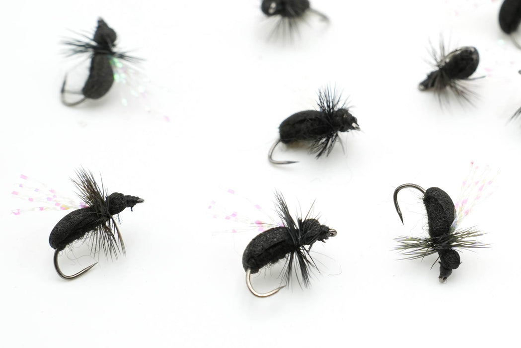 Foam Beetle Terrestrial Fly (12 flies)