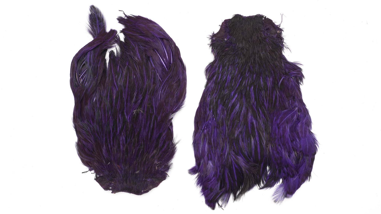 India Hen Neck feather patch (Moonlit)