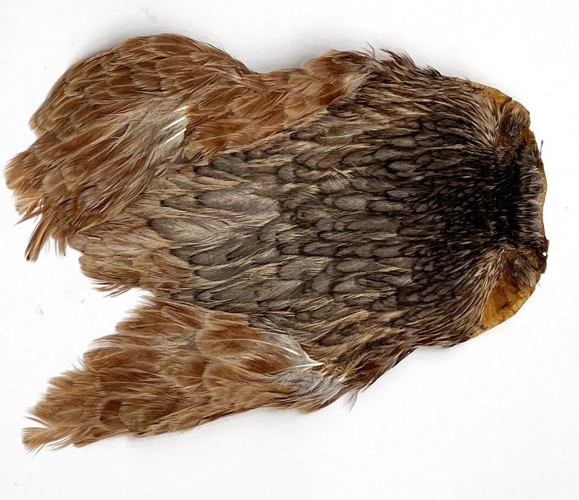 India Hen Neck feather patch (Moonlit)