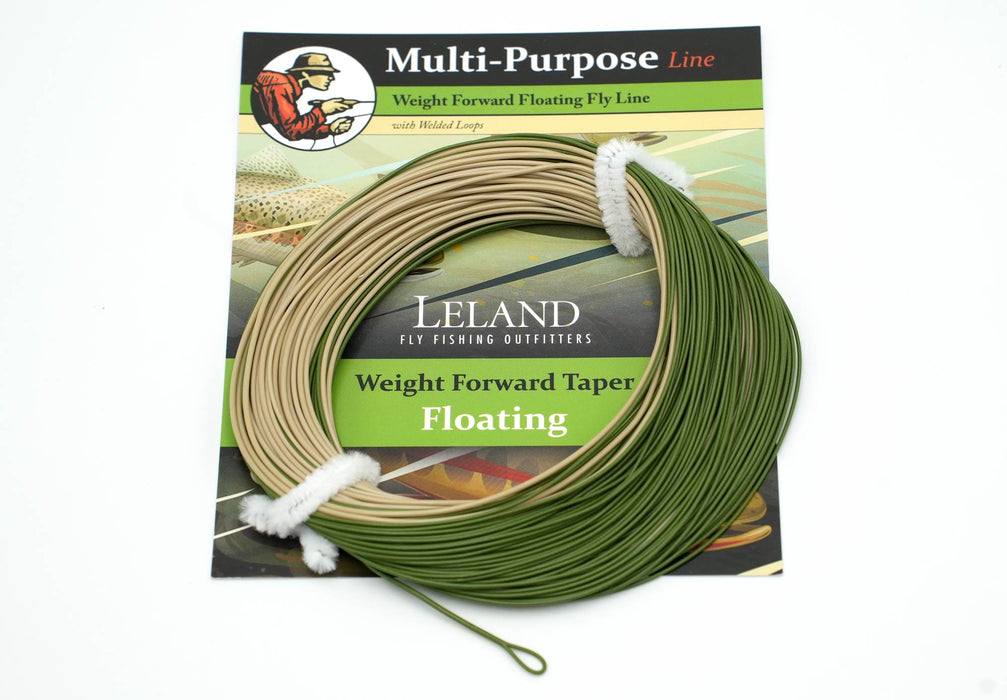 Leland Multi Purpose Fly Line - Pale Olive/Olive