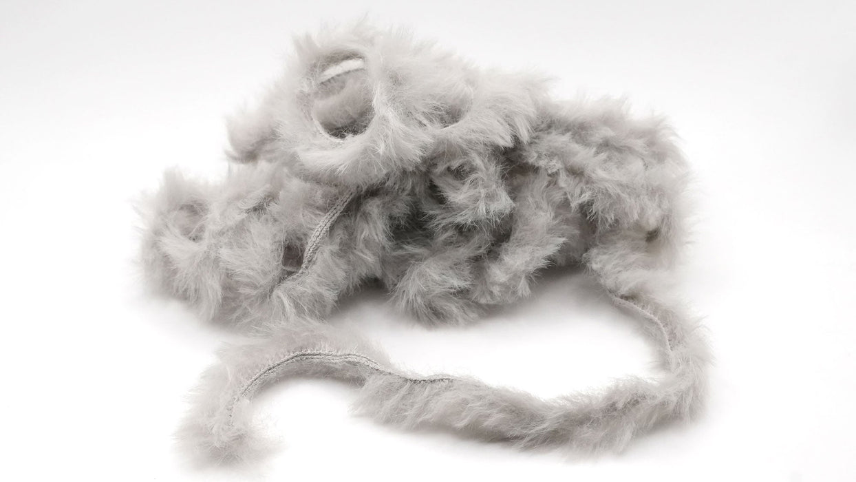Moonlit Faux Hare Zonkers - Synthetic Rabbit Strips