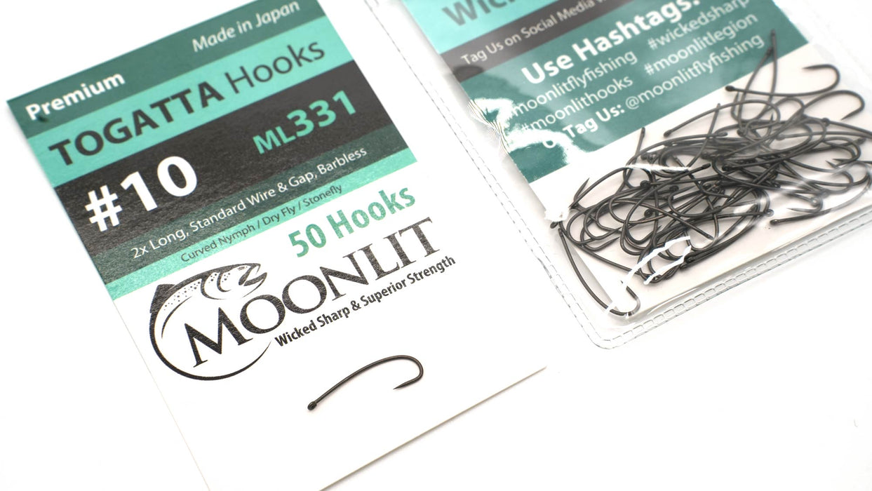 Moonlit TOGATTA ML331 Premium Barbless Hook