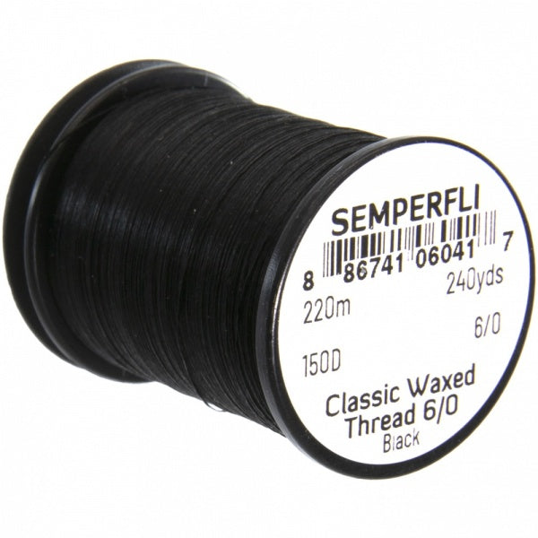 Semperfli Classic Waxed Thread 6/0 (150 Denier)