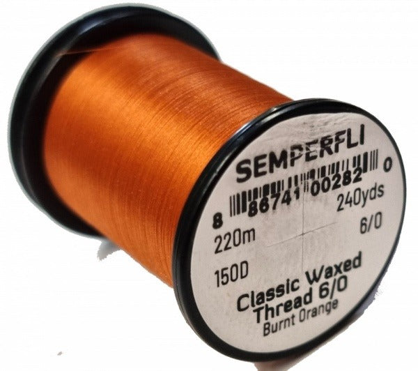 Semperfli Classic Waxed Thread 6/0 (150 Denier)