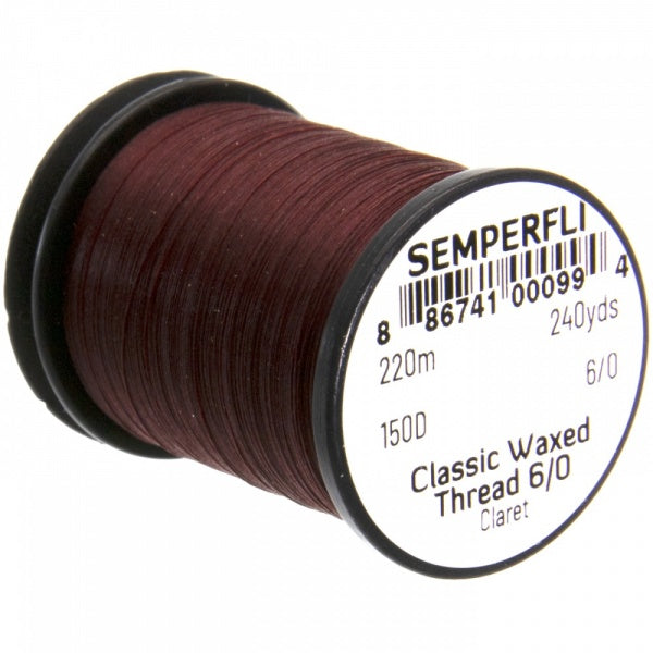 Semperfli Classic Waxed Thread 6/0 (150 Denier)