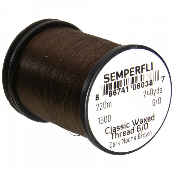 Semperfli Classic Waxed Thread 6/0 (150 Denier)