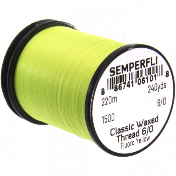 Semperfli Classic Waxed Thread 6/0 (150 Denier)