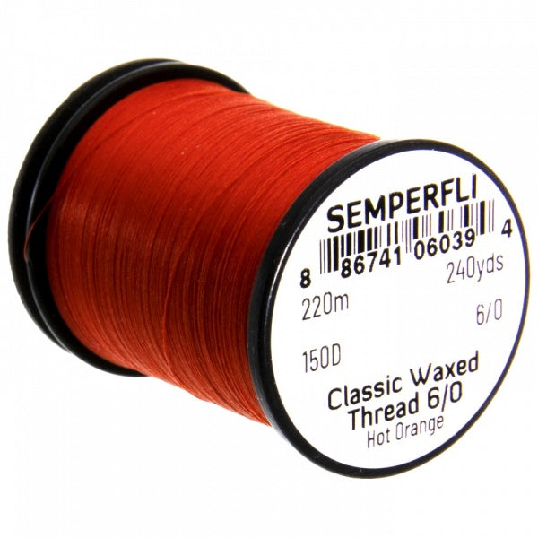 Semperfli Classic Waxed Thread 6/0 (150 Denier)