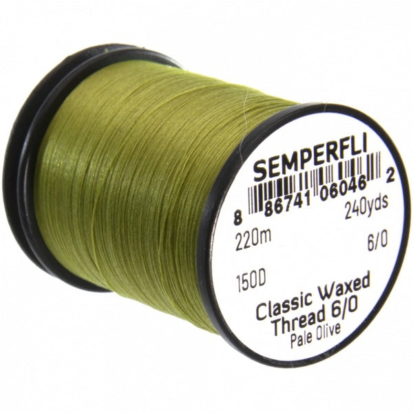 Semperfli Classic Waxed Thread 6/0 (150 Denier)