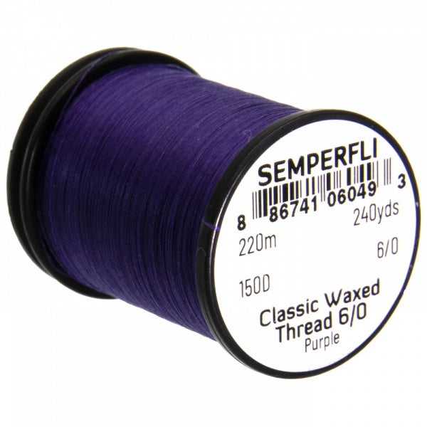 Semperfli Classic Waxed Thread 6/0 (150 Denier)