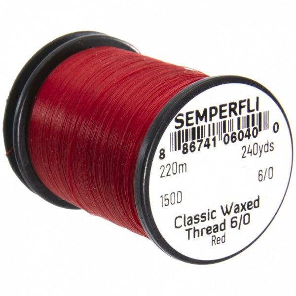 Semperfli Classic Waxed Thread 6/0 (150 Denier)