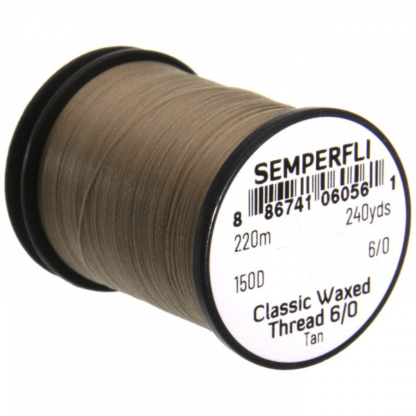 Semperfli Classic Waxed Thread 6/0 (150 Denier)