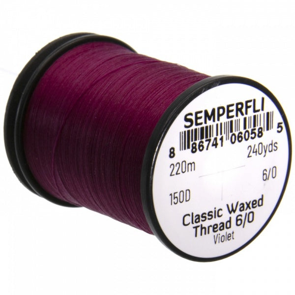 Semperfli Classic Waxed Thread 6/0 (150 Denier)