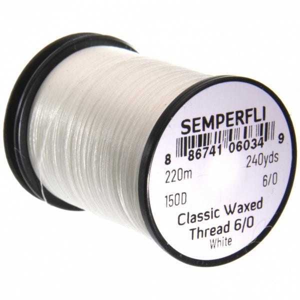 Semperfli Classic Waxed Thread 6/0 (150 Denier)