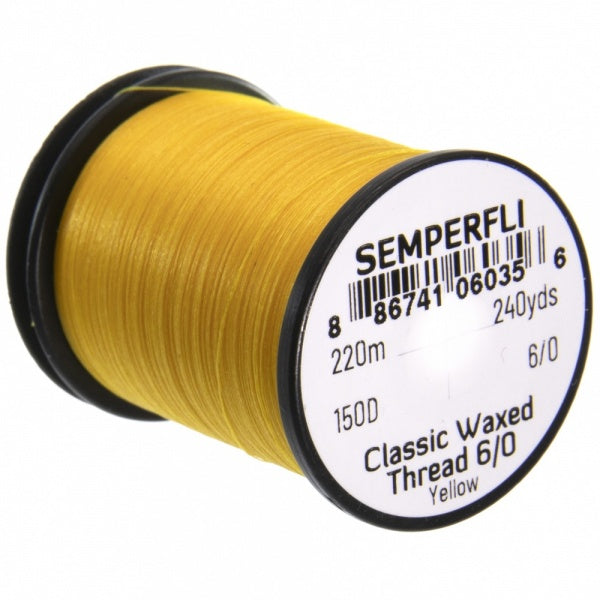 Semperfli Classic Waxed Thread 6/0 (150 Denier)