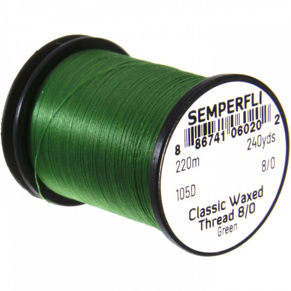 Semperfli Classic Waxed Thread 8/0 (105 Denier)