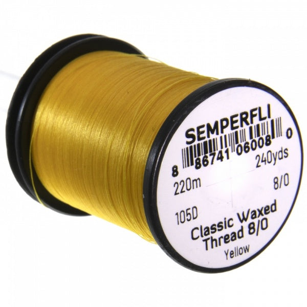 Semperfli Classic Waxed Thread 8/0 (105 Denier)