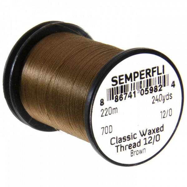 Semperfli Classic Waxed Thread 12/0 (70 Denier)