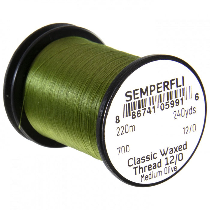 Semperfli Classic Waxed Thread Big Game 3/0 (200 Denier)