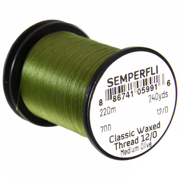 Semperfli Classic Waxed Thread 12/0 (70 Denier)