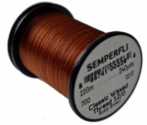 Semperfli Classic Waxed Thread 12/0 (70 Denier)