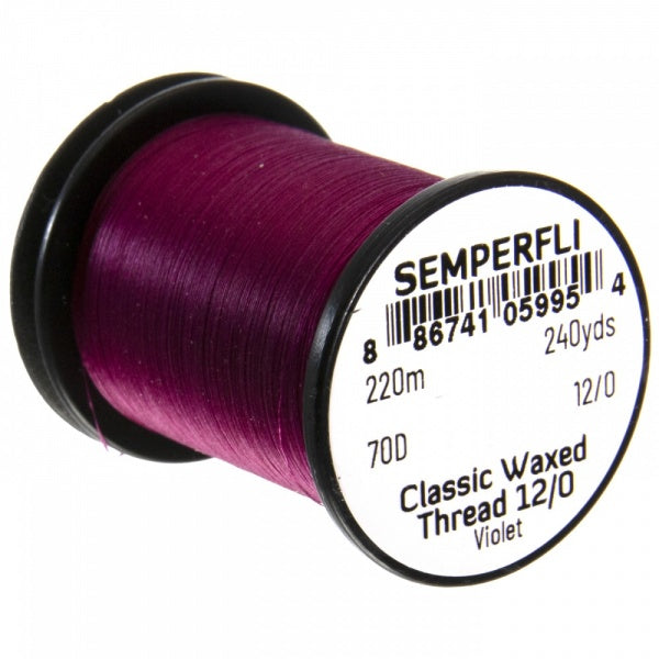 Semperfli Classic Waxed Thread 12/0 (70 Denier)