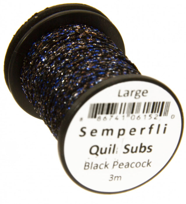 Semperfli Black Peacock Quill Substitution