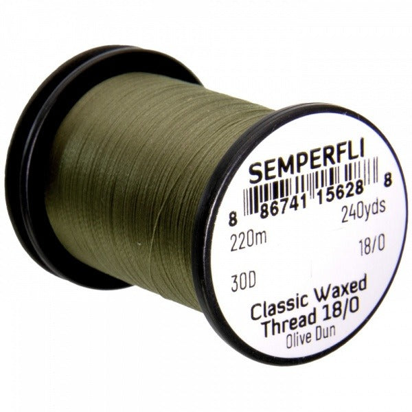 Semperfli Classic Waxed Thread 18/0 (30 Denier)