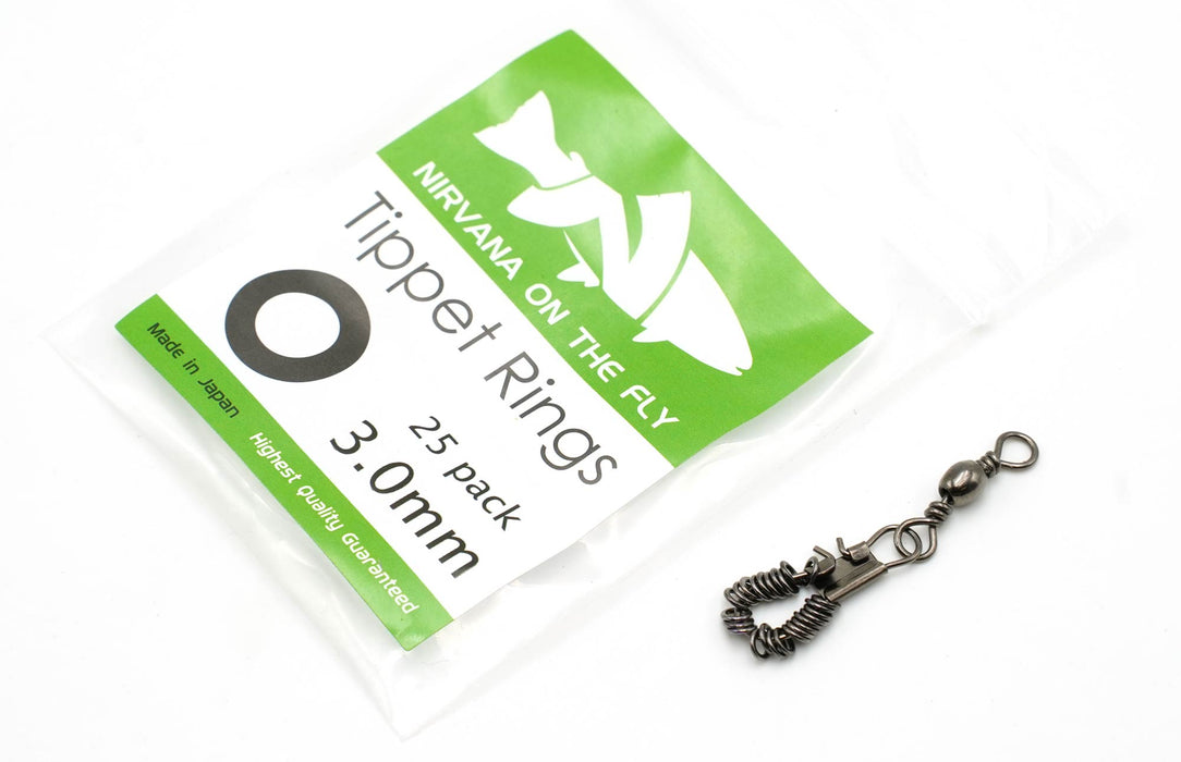 Tipper Rings NIRVANA Premium Tippet Rings (25 pack) — Leland Fly Fishing
