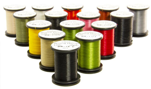 thumbnail image 2 of 8-Piece Fly Tying Thread Pack, 6/0 250 Yards 120D Lightly Waxed Polyester, Maxcatch, Assorted Colors 2 of 3