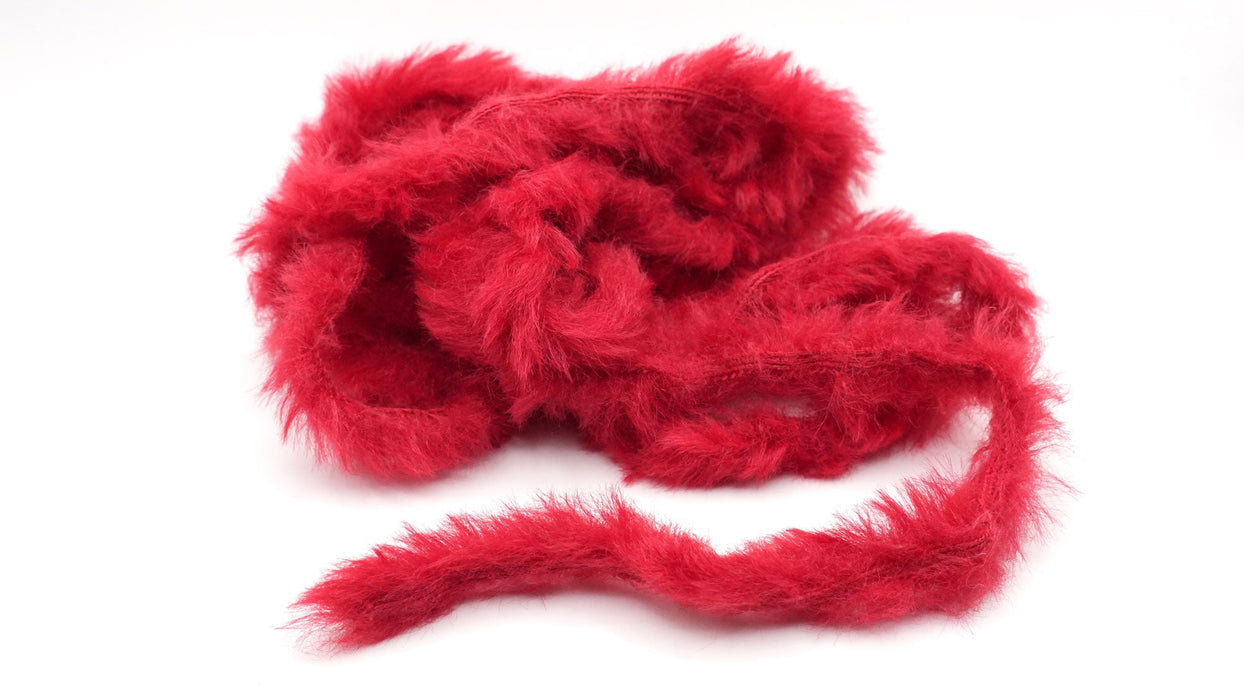 Moonlit Faux Hare Zonkers - Synthetic Rabbit Strips