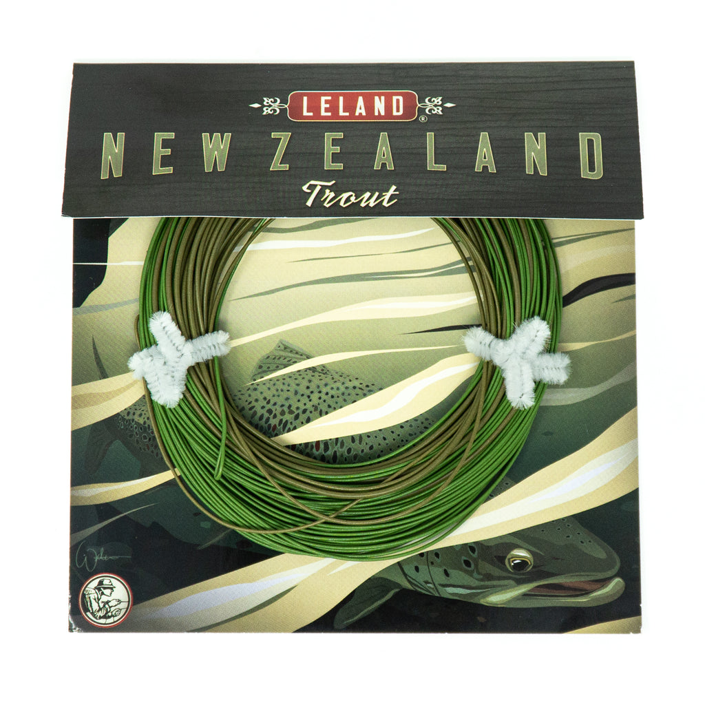 Leland, Custom - Trout Fly Line, 3wt - Moss Green/Olive — Leland Fly Fishing