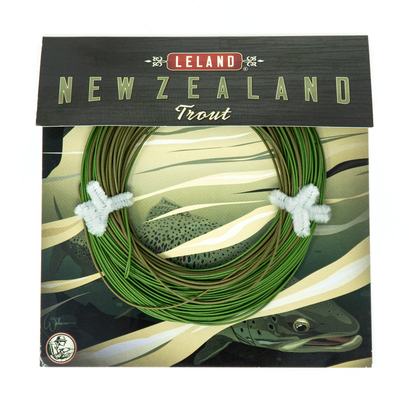 Leland, Custom - Trout Fly Line, 3wt - Moss Green/Olive